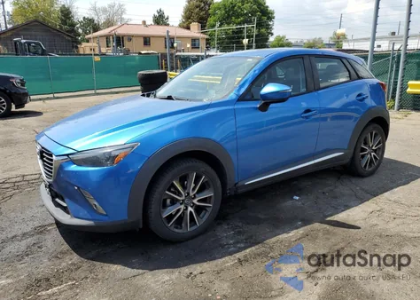 2016 Mazda Cx-3 Grand Touring из США, поврежденный, VIN JM1DKBD79G0125717